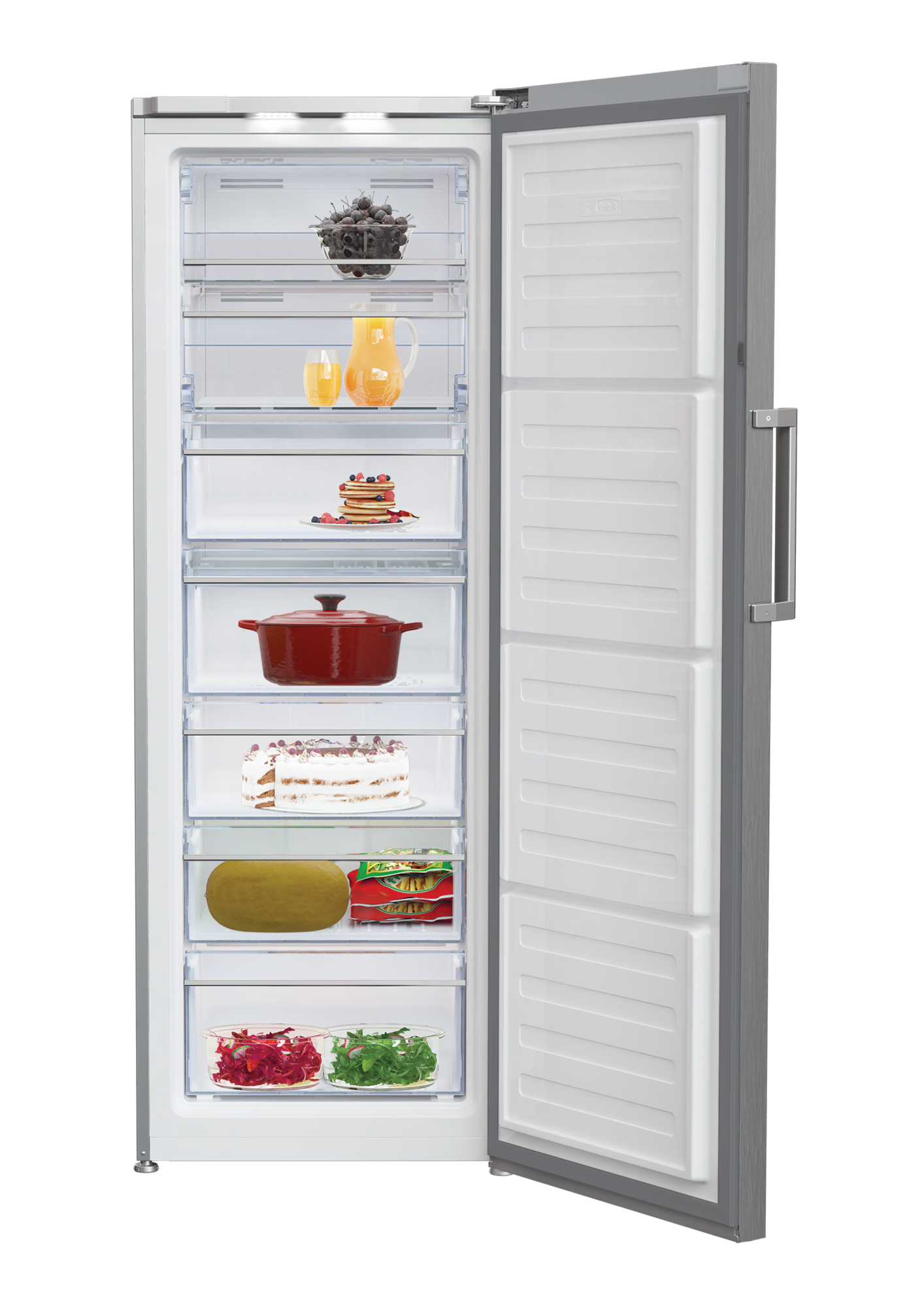 1045 Convertible No Frost Vertical Freezer Refrigerators and