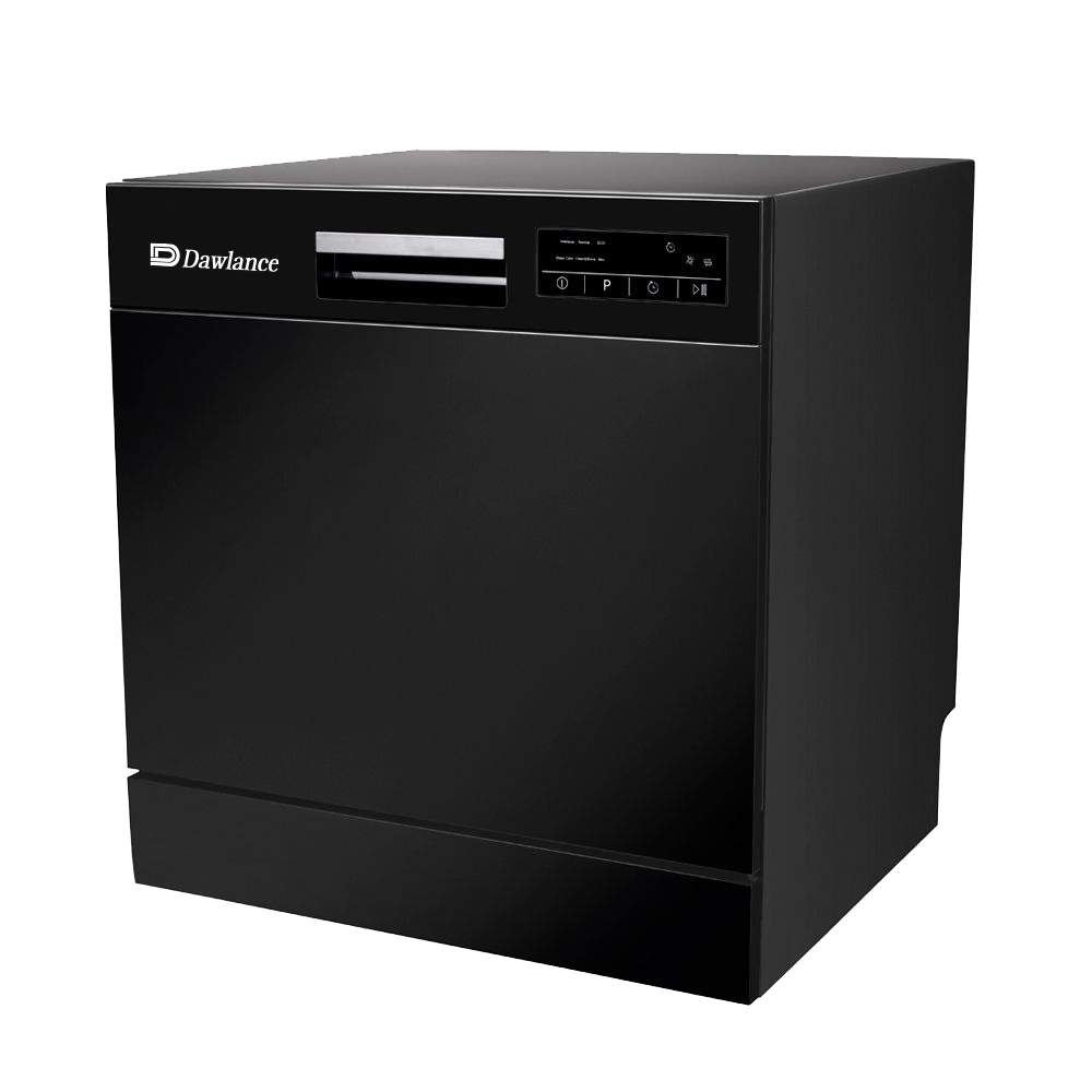 DDW 868 Counter Top Black Dishwasher Dishwashers Dawlance