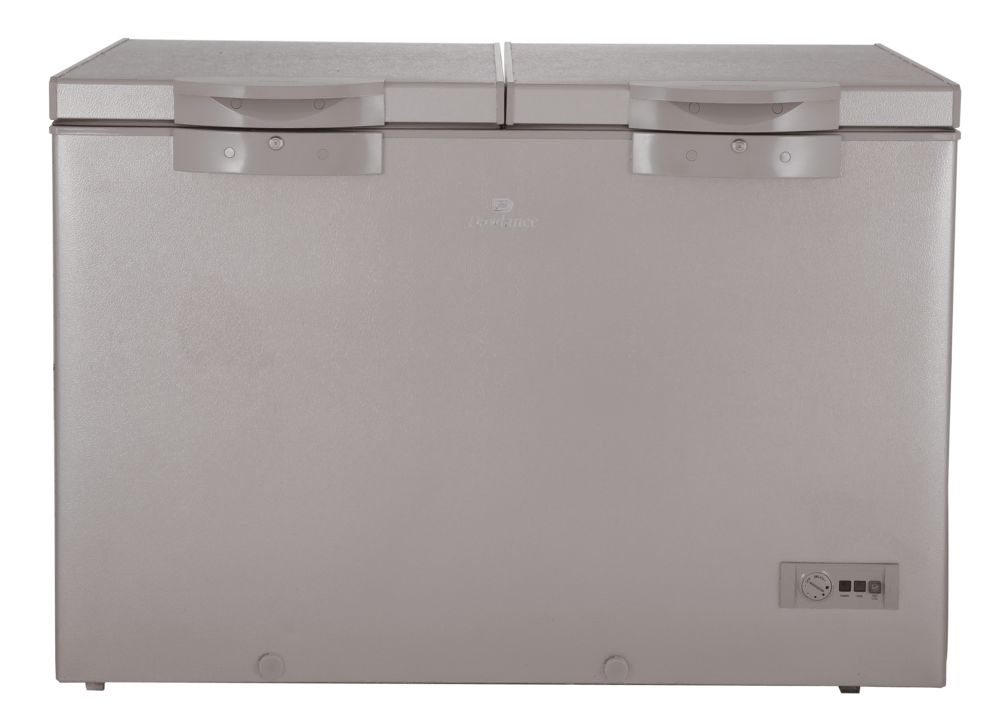 91998 Signature LVS Champagne Twin Door Freezer Refrigerators and