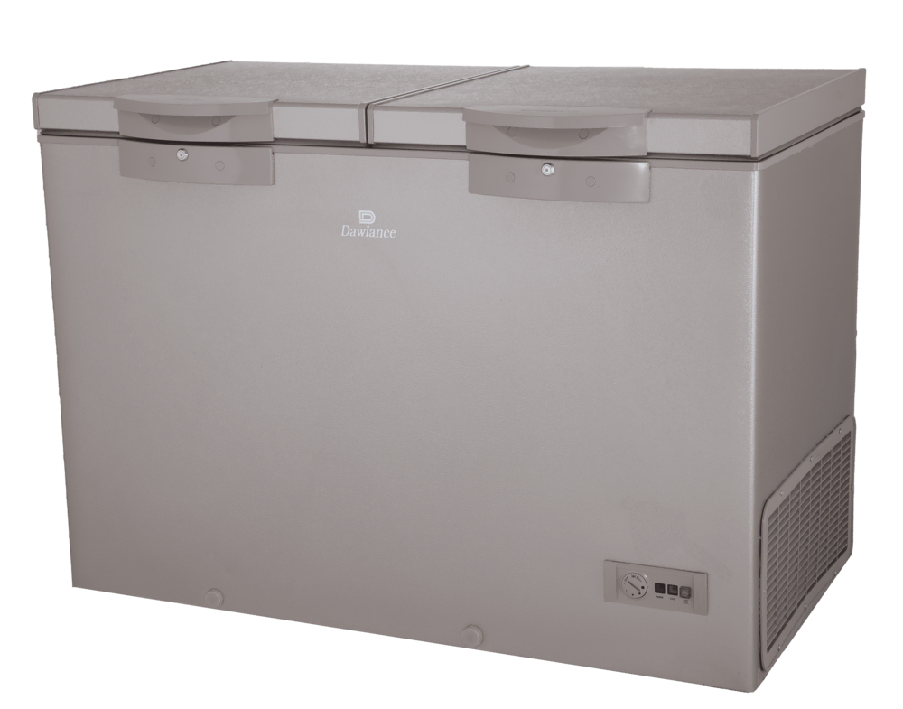 91998 Signature LVS Champagne Twin Door Freezer Refrigerators and