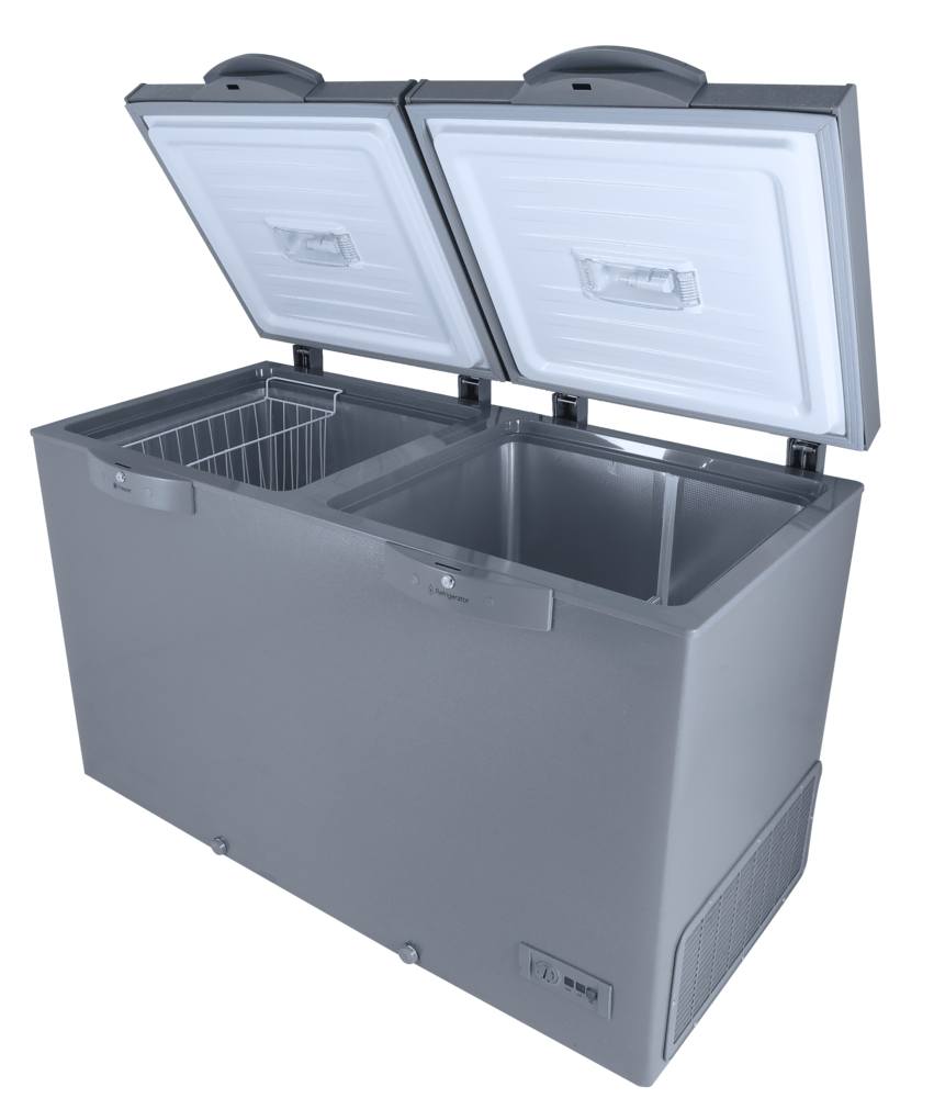 91997 Signature LVS Grey Twin Door Freezer Refrigerators and