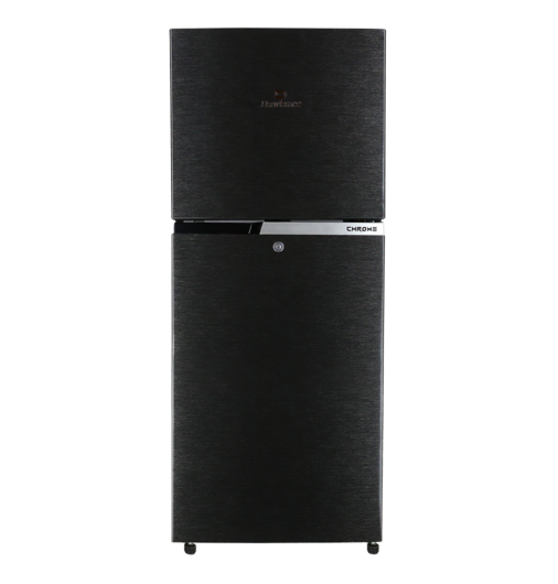 REF 9178LF CHROME HAIRLINE BLACK Double Door Refrigerator