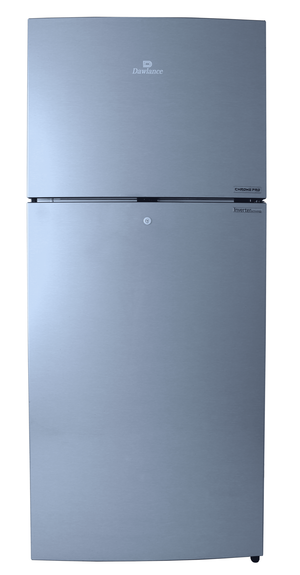 9173WB Chrome Pro Hairline Silver Double Door Refrigerator