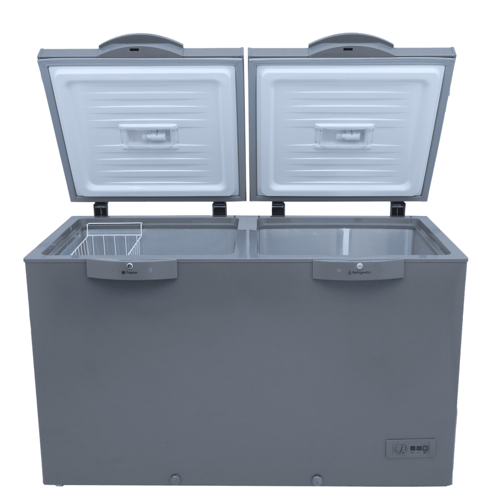 91998 Signature Inverter Grey Twin Door Freezer Refrigerators and