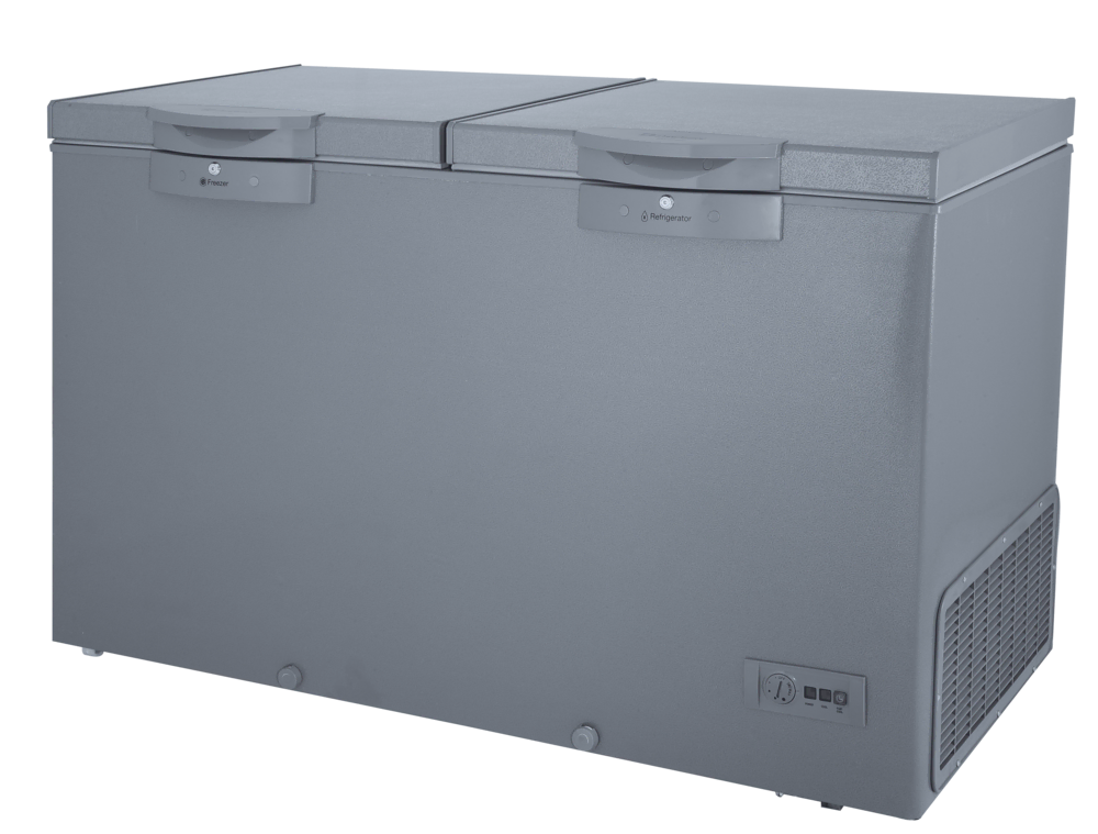 91998 Signature Inverter Grey Twin Door Freezer Refrigerators and