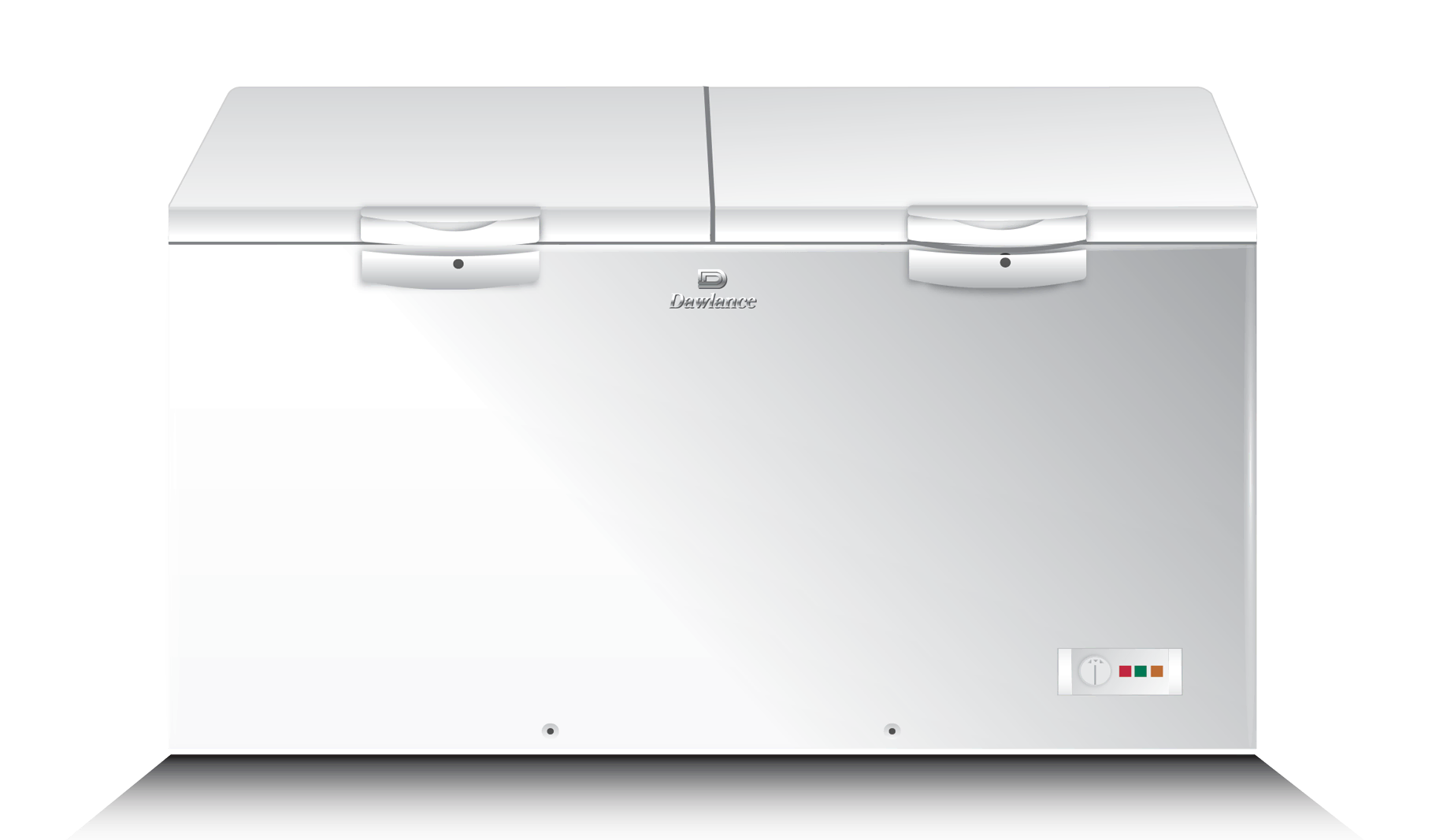 91997 Signature Inverter Champagne Twin Door Freezer Refrigerators