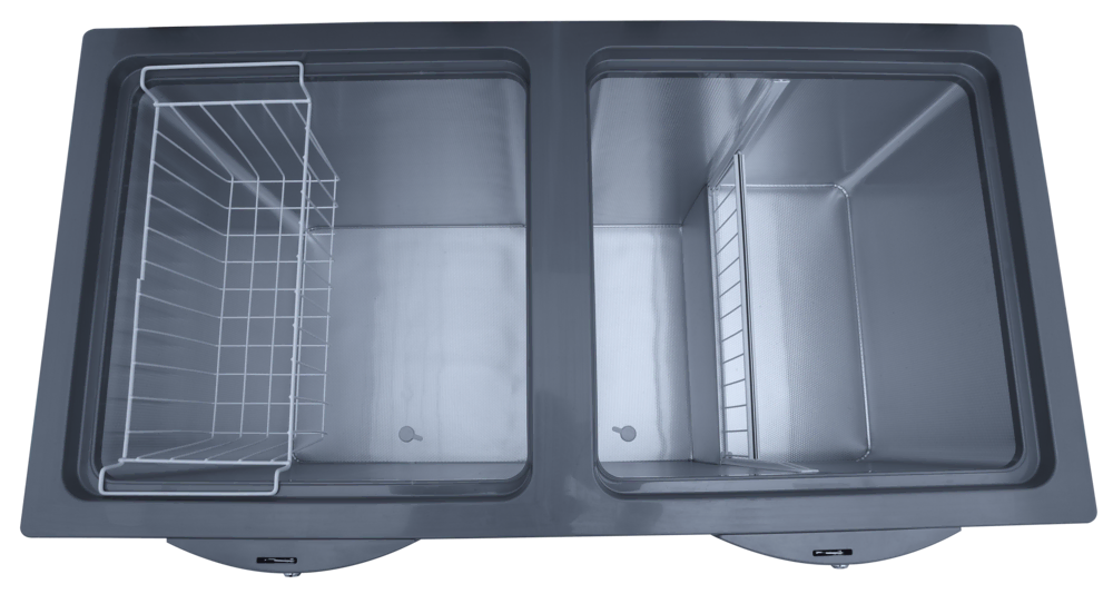 91997 Signature Inverter Grey Twin Door Freezer Refrigerators and